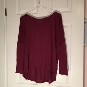 Burgundy Long Sleeve